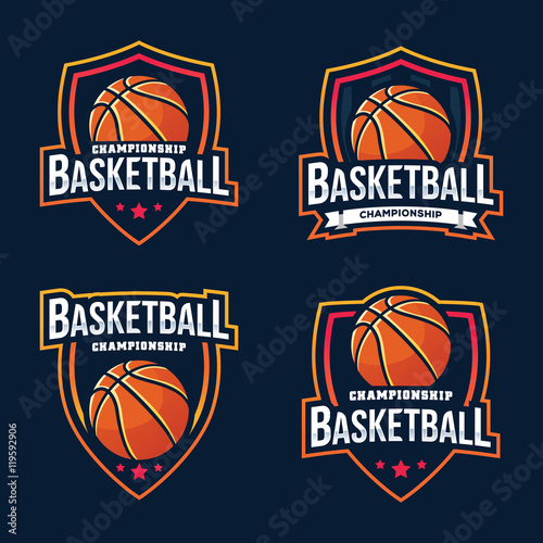 Basketball Logo, American Logo Sport