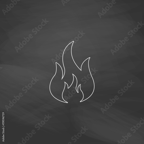 Fire computer symbol