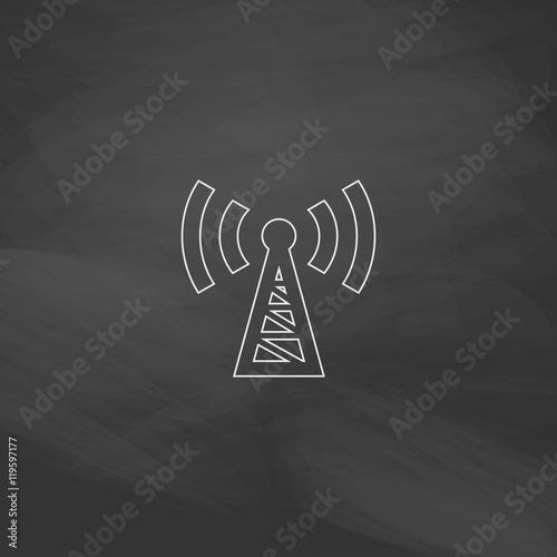 Transmitter computer symbol