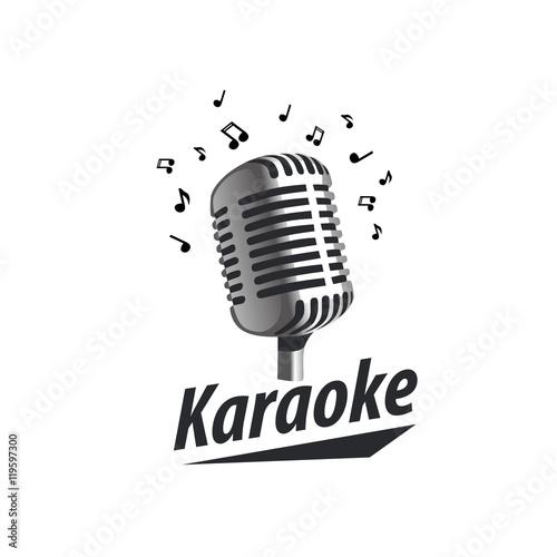 vector logo karaoke