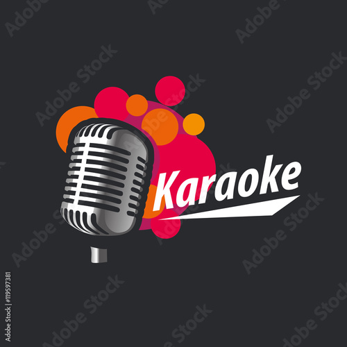 vector logo karaoke