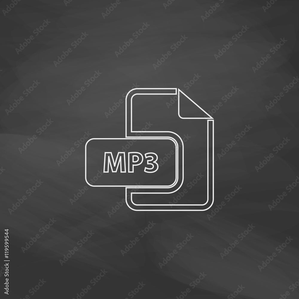 MP3 computer symbol MP3 computer symbol