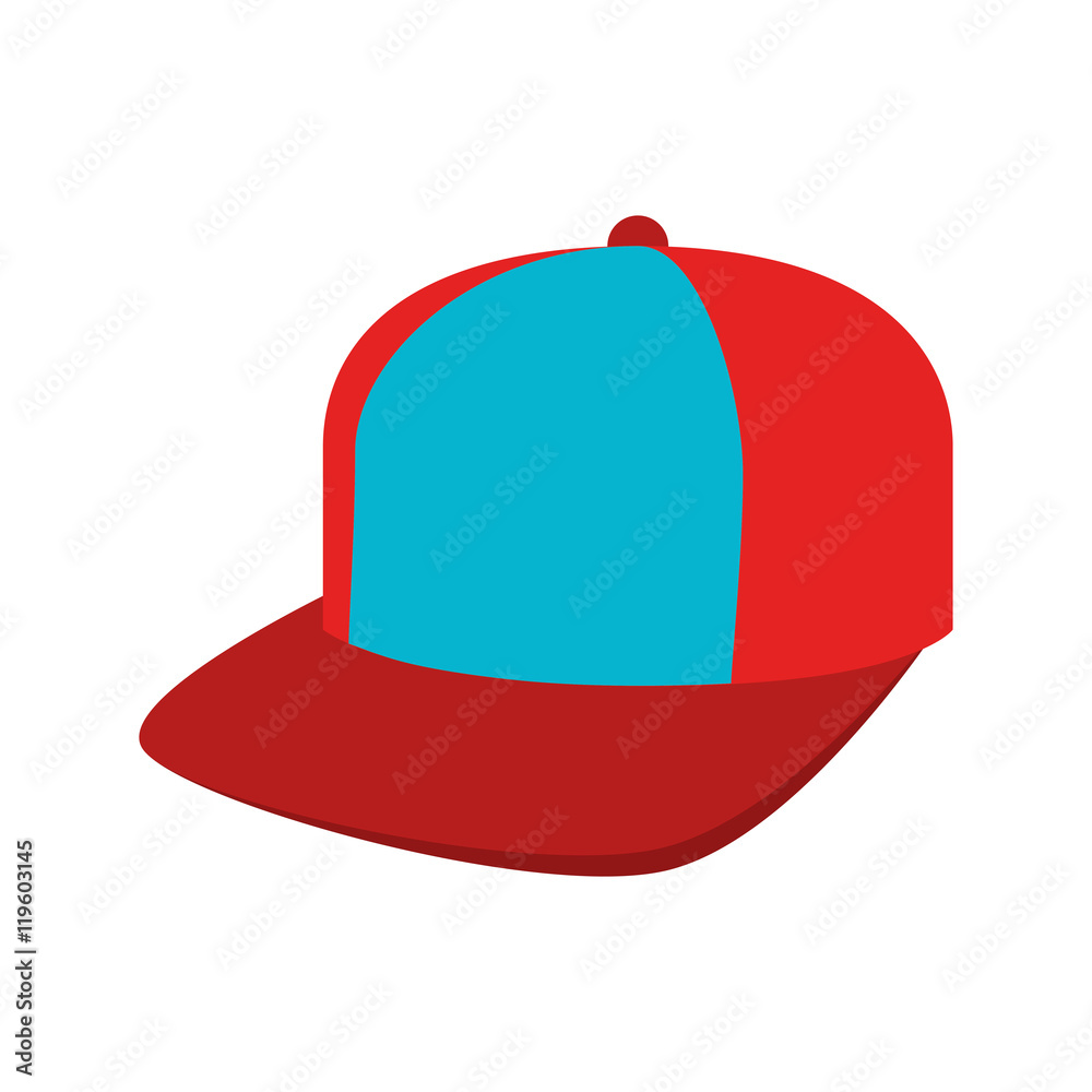 cap red and blue sport isolated vector illustration eps 10 cap red and blue sport isolated vector illustration eps 10