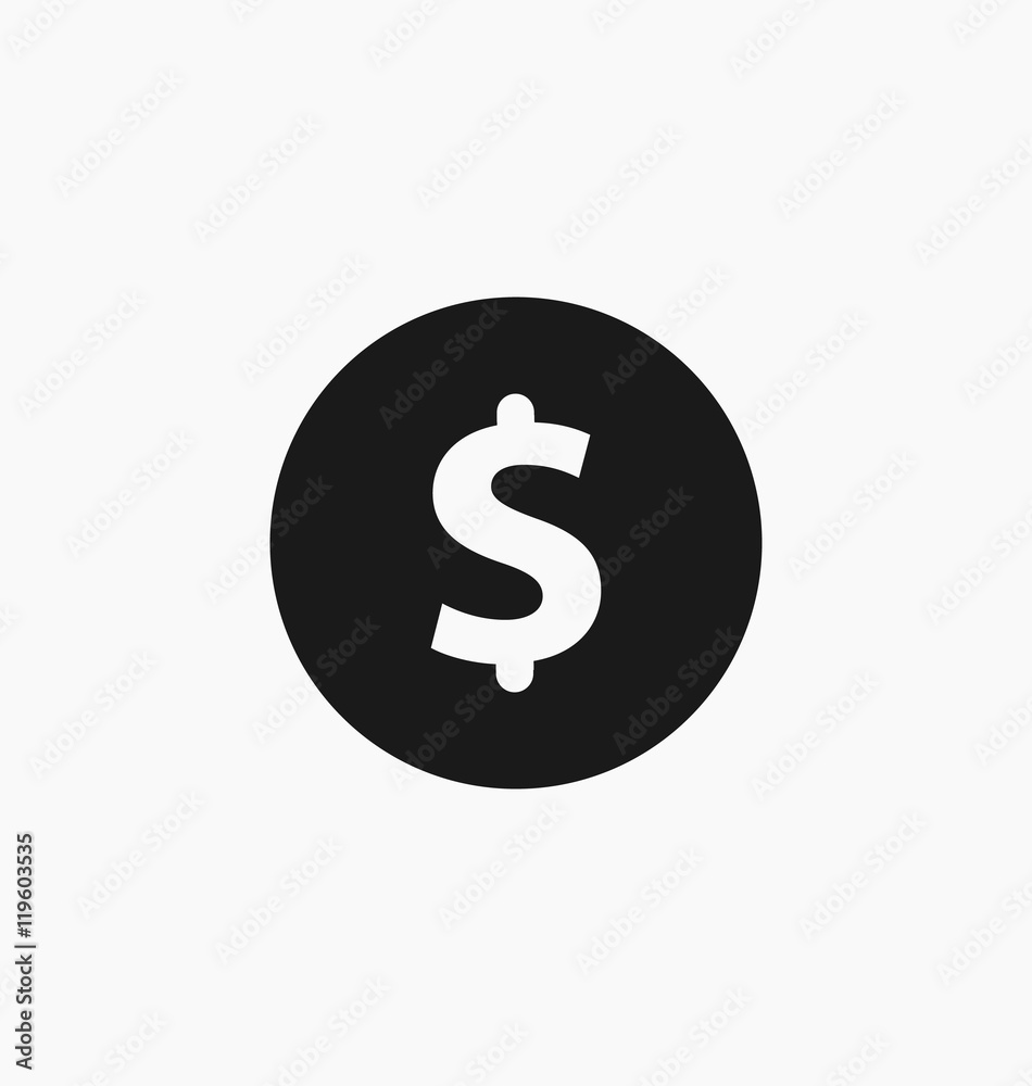 Dollar symbol. USD currency icon Dollar symbol. USD currency icon