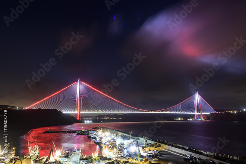 Yavuz Sultan Selim istanbul bosphorus bridge