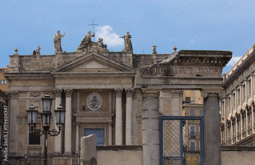 Ingresso Anfiteatro Romano di  Catania