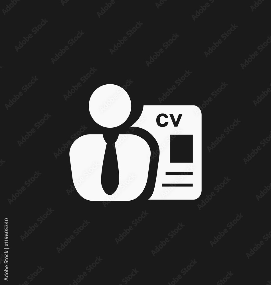Employee icon. Recruitment sign. Headhunting Employee icon. Recruitment sign. Headhunting