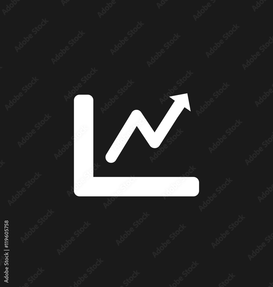 Chart icon bar symbol for web site design, logo, app, UI. Vector Chart icon bar symbol for web site design, logo, app, UI. Vector