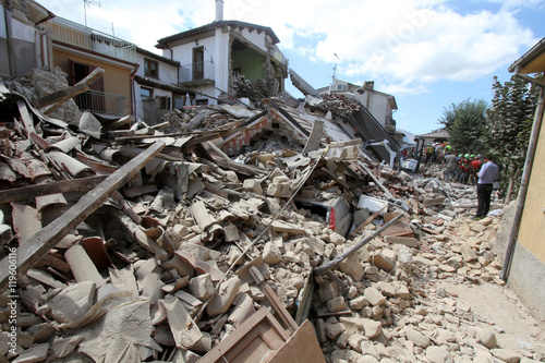 24/8/2016 - Amatrice - Rieti - Italy - The earthquake that destr