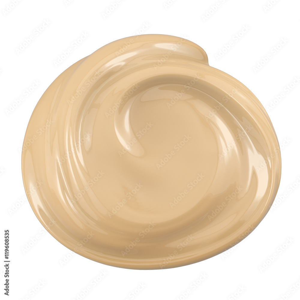 cosmetic foundation isoalted on white cosmetic foundation isoalted on white