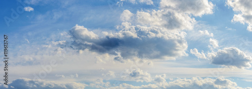 panorama background sky dramatic clouds