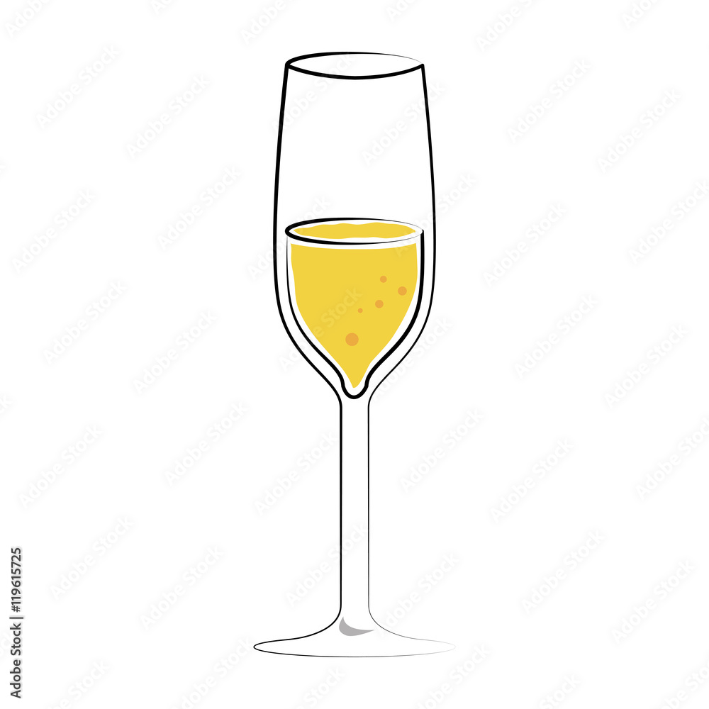 cocktail drink liquor isolated icon design, vector illustration   