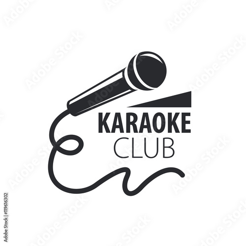 vector logo karaoke