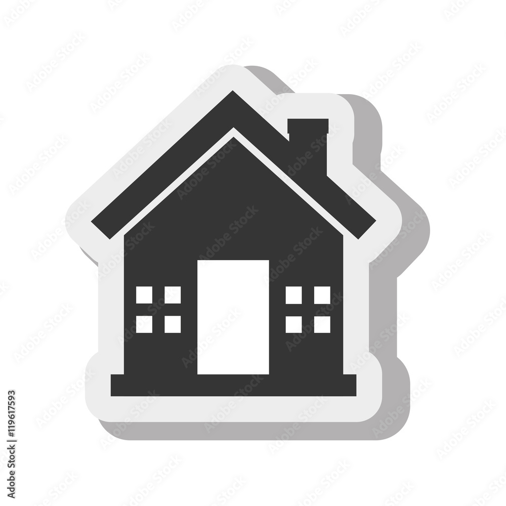 house home estate isolated design vector illustration eps 10 house home estate isolated design vector illustration eps 10