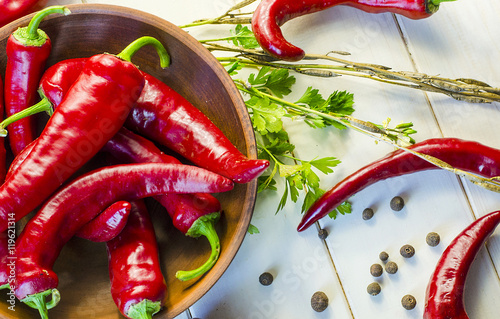 hot chili peppers