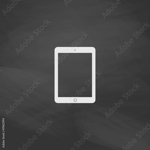 Tablet computer symbol