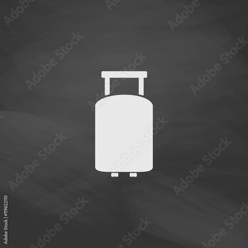 Suitcase computer symbol
