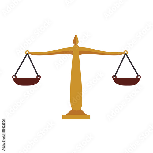 balance money equality isolated vector illustration eps 10