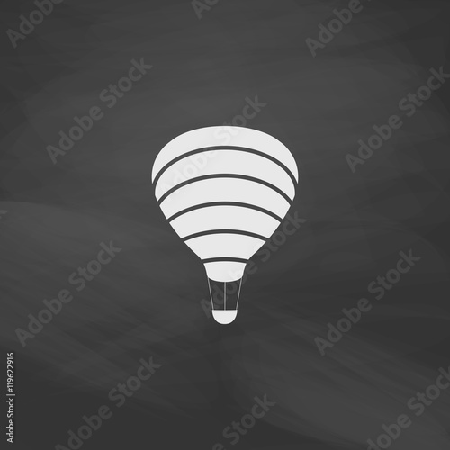 Fototapeta Naklejka Na Ścianę i Meble -  balloon journey computer symbol