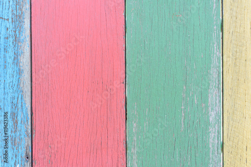 Color wood plank wall texture background