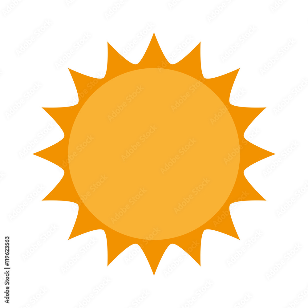 sun sunny yellow isolated vector illustration eps 10 sun sunny yellow isolated vector illustration eps 10