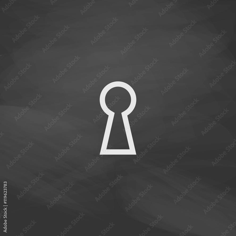 Keyhole computer symbol Keyhole computer symbol