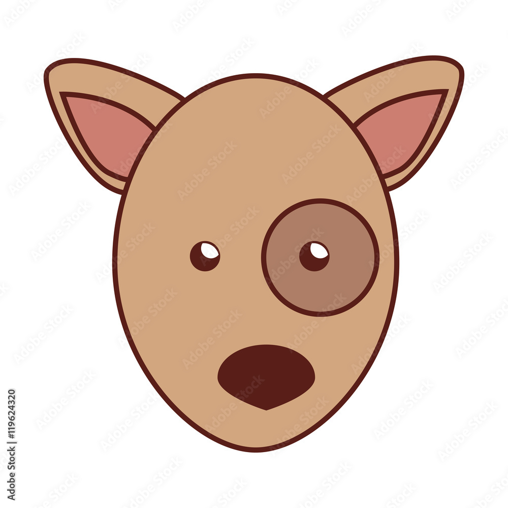 face dog cartoon puppy isolated vector illustration eps 10 face dog cartoon puppy isolated vector illustration eps 10