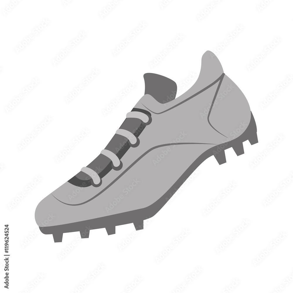 tennis shoes baseball isolated vector illustration eps 10
