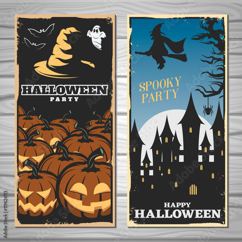 Halloween Party Flyers