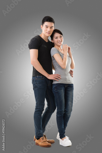 young Asian couple