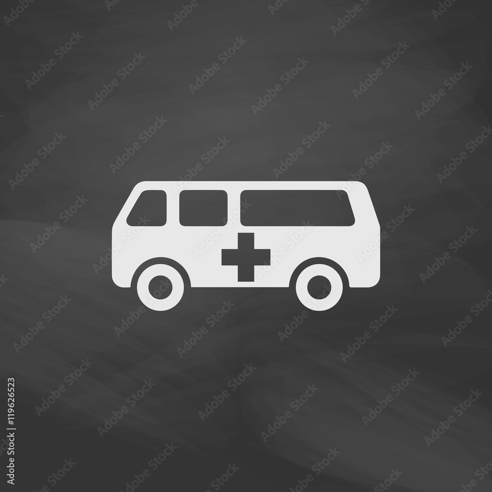 Ambulance computer symbol