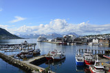 Hafen von Tromsö, Norwegen