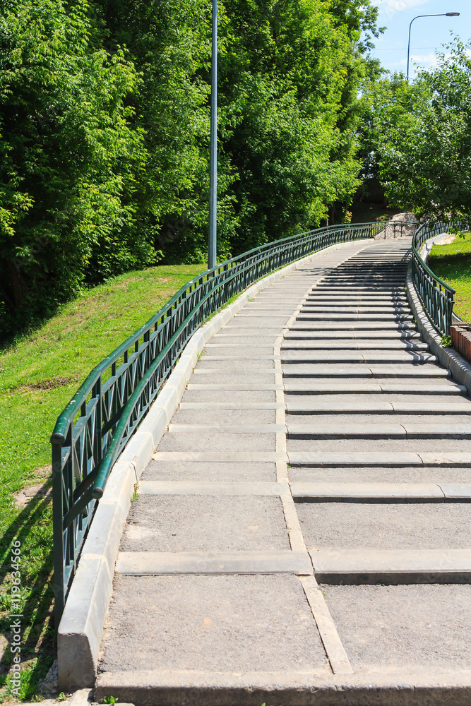 Stairs in the park