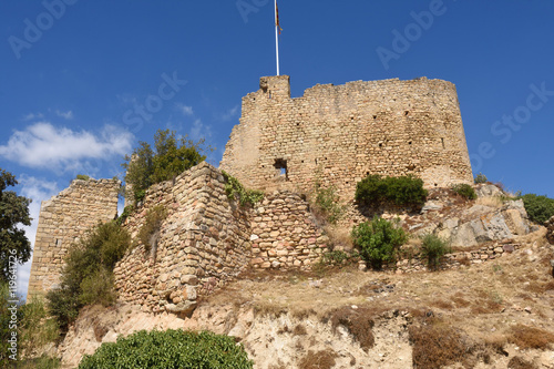 Romanesque Castle , tenth century, Palafolls, Girona province, Catalonia , Spain photo