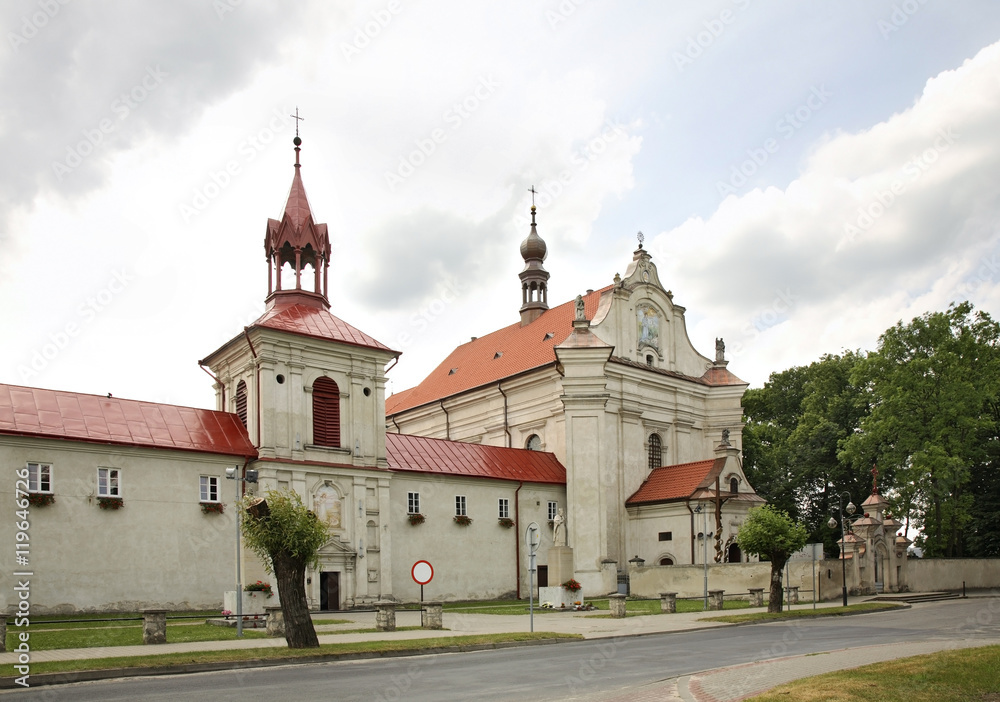 Dominican monastery in Krasnobrod. Poland