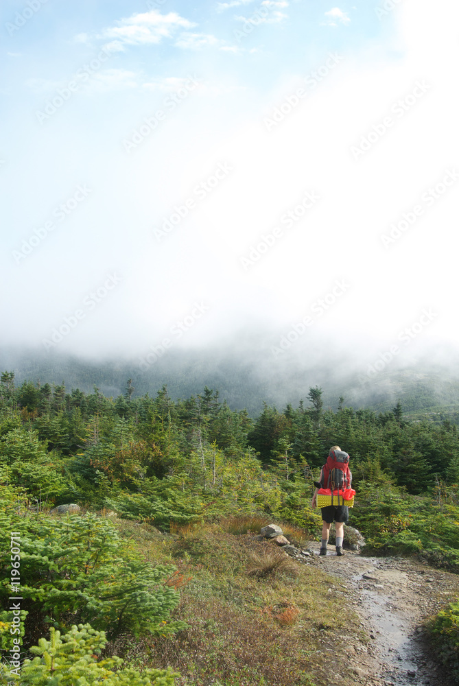 Backpacking in the White Mountains