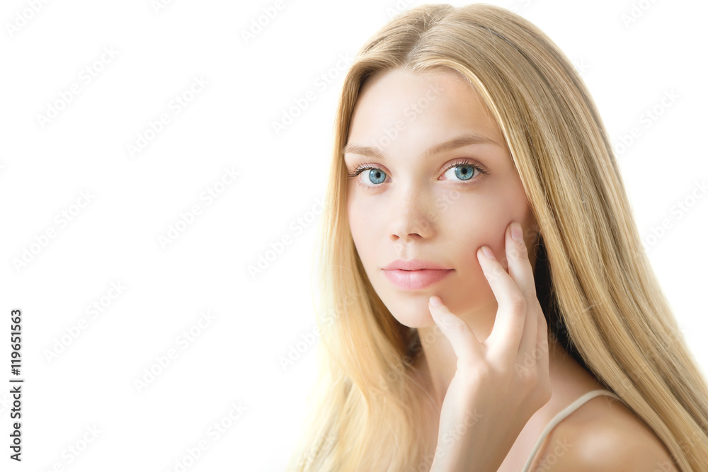 Young Beauty Model with Perfect Fresh Skin. Young Beauty Model with Perfect Fresh Skin.
