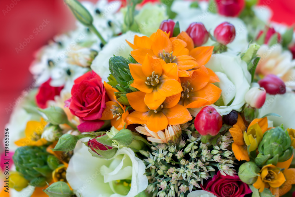 Fototapeta premium Bunch of flowers