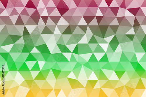 color mosaic of triangular elements. small cell. vector illustration.