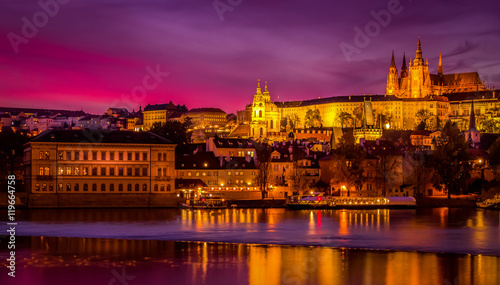 Sunset in Prague © Jakub Škyta