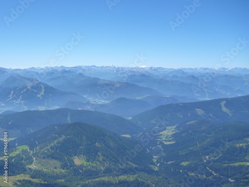 beautiful nature at hoher dachstein in austria © luciezr