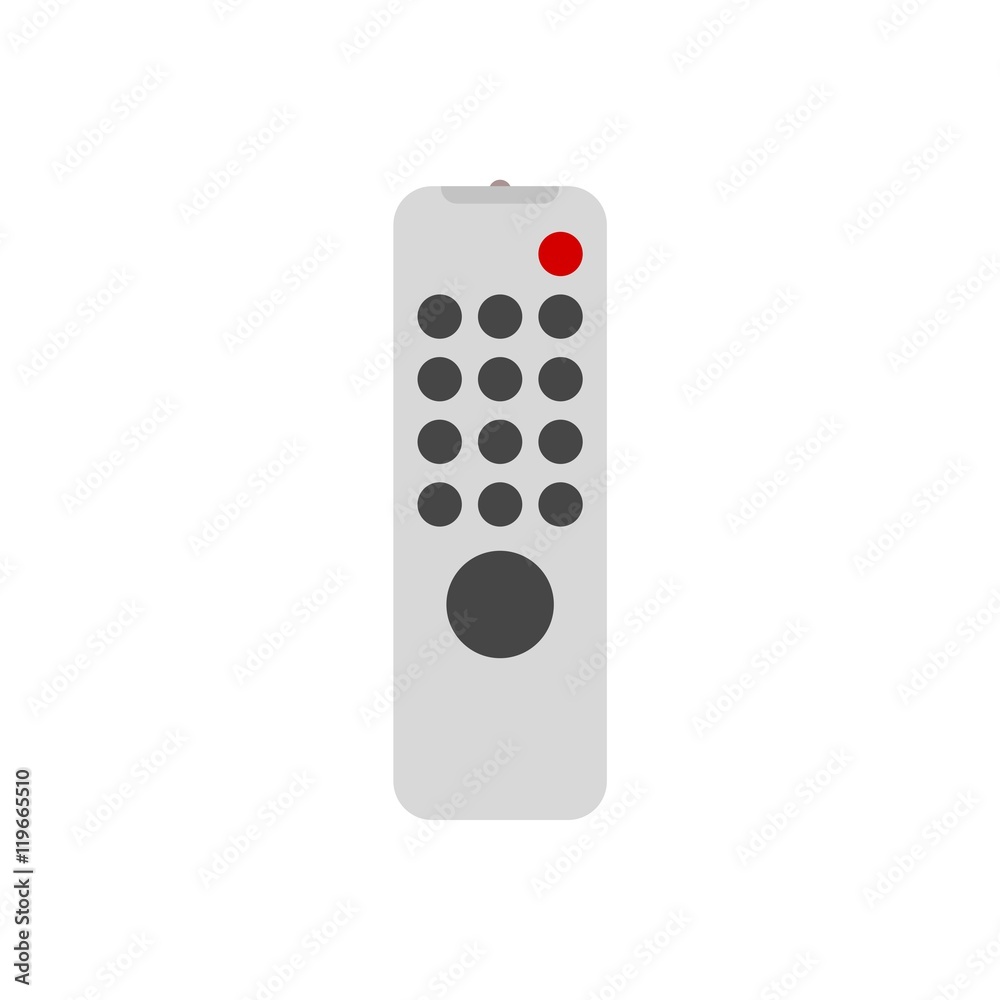 Tv remote control icon. Flat style Tv remote control icon. Flat style