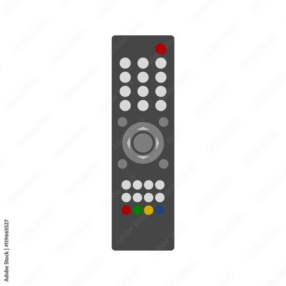 Tv remote control icon. Flat style Tv remote control icon. Flat style