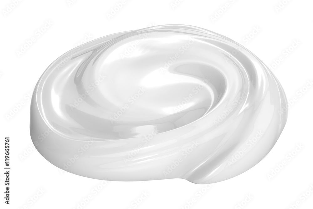 cosmetic cream isolated on white Stock Photo | Adobe Stock