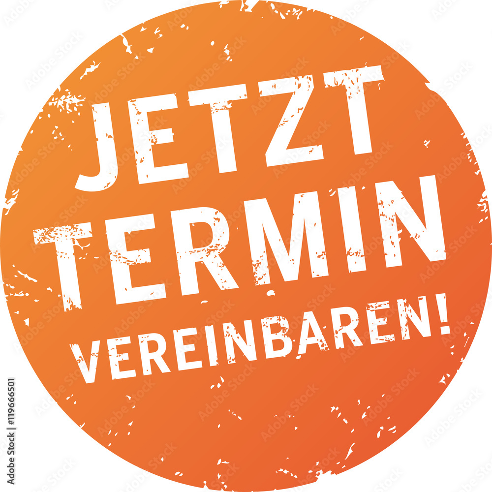 Button Jetzt Termin vereinbaren Stock Vector Adobe Stock