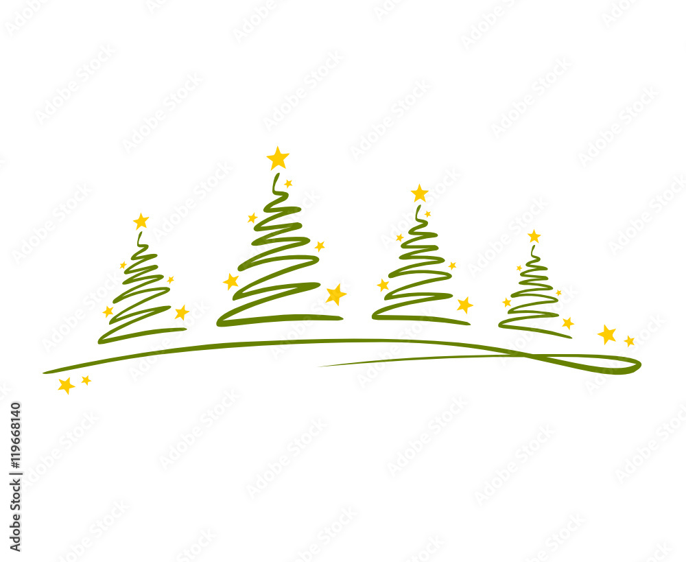 Obraz premium Weihnachtsbaum