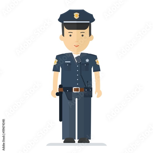 police officer characner