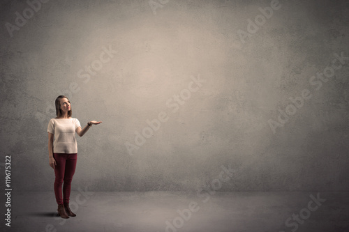 Woman standing