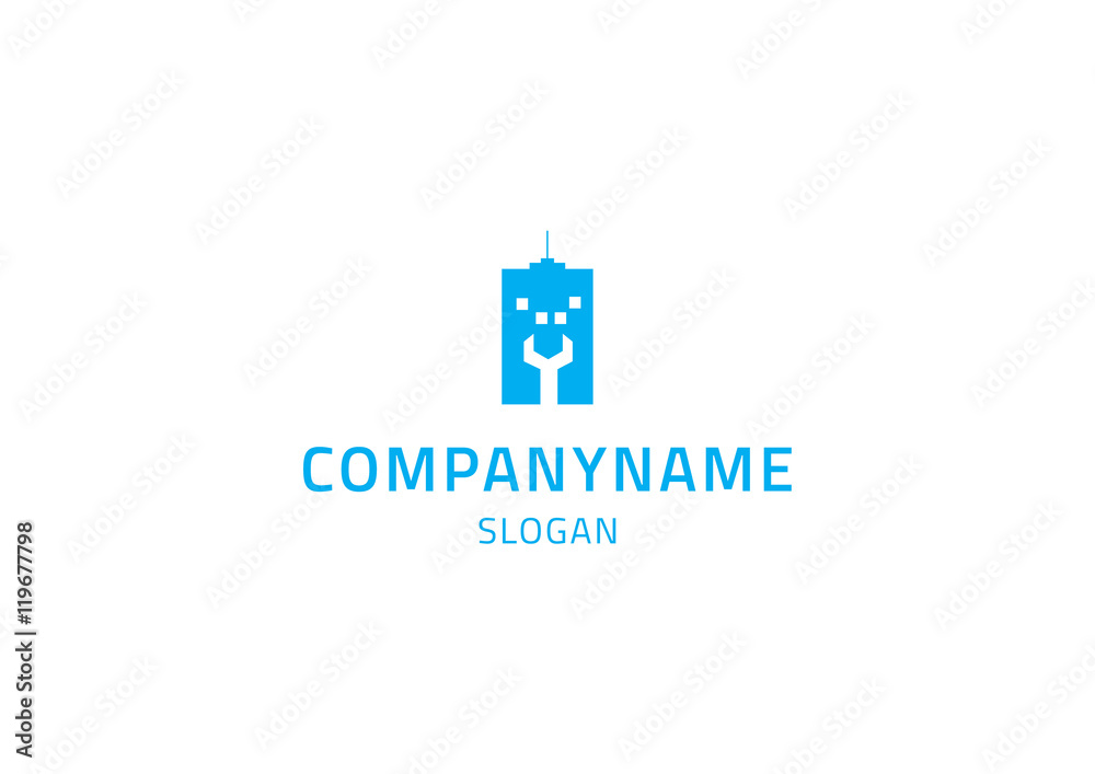 building service logo building service logo