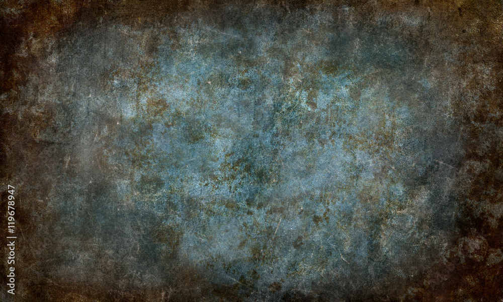 Obraz premium Abstarct Brown Blue Scratched Background